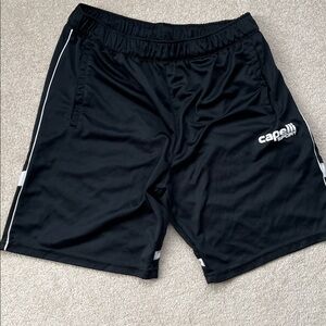 Capelli of New York Black Athletic Shorts